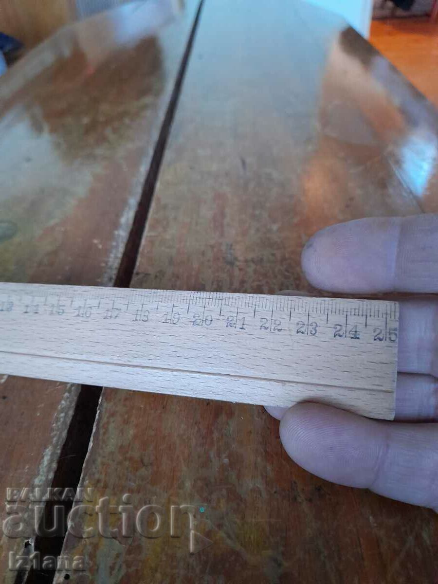 Auction  Old wooden line