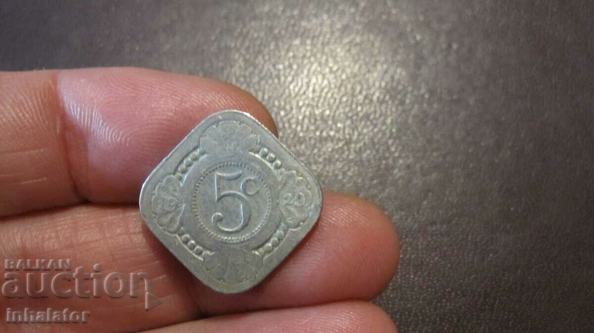 1929 5 cent Olanda