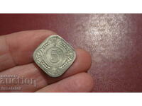1913 5 cent Netherlands