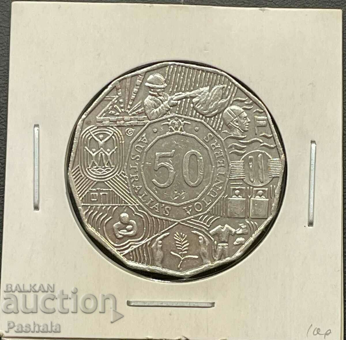 Австралия 50 цента 2003 г.