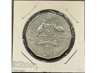 Австралия 50 цента 2001 г.