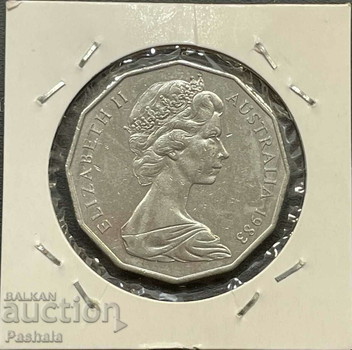 Australia 50 cents 1983 with price 7.00 BGN | € 3.58 Australia 50 cents 1983 with price 7.00 BGN | € 3.58