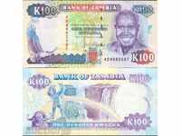 ЗАМБИЯ ZAMBIA 100 Квачи емисия - issue 198* НОВА UNC