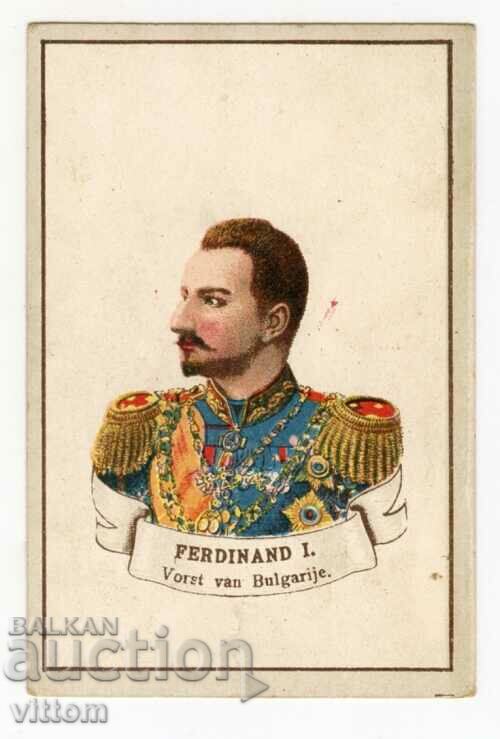 Ferdinand rare collectible lithograph map c.1900