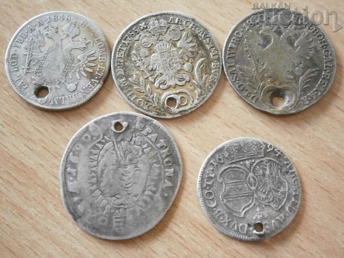 Delivery of silver coins for costume jewelry Delivery of silver coins for costume jewelry