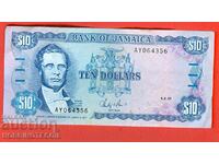 ЯМАЙКА JAMAICA 10 $ емисия issue 1987