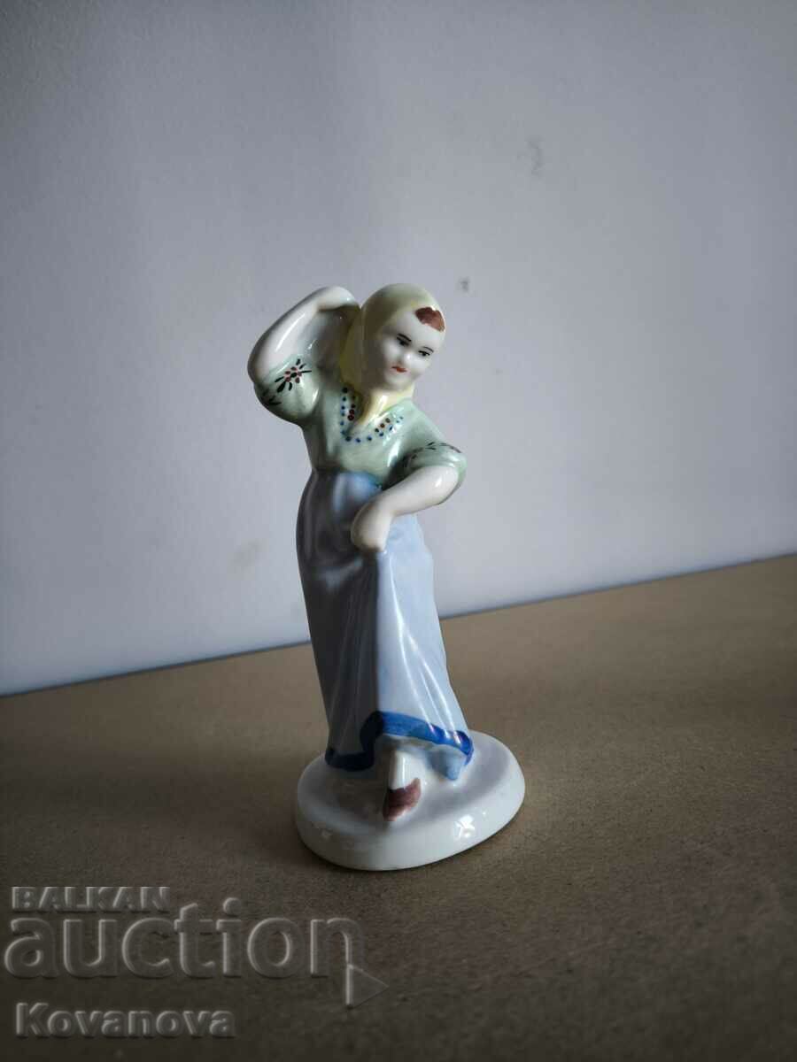 Porcelain Russian USSR figurine - woman