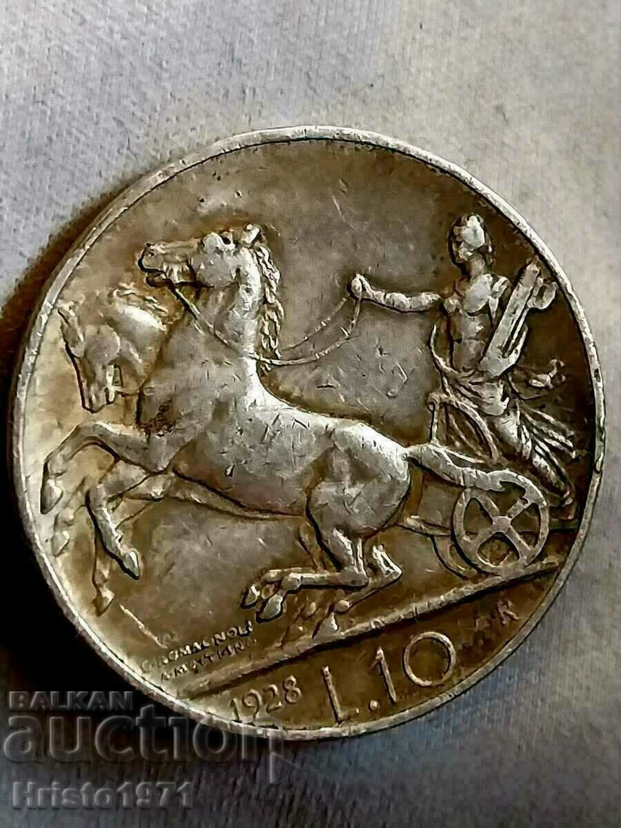 10 λίρες 1928 με τιμή 85.00 BGN | € 43.46 10 λίρες 1928 με τιμή 85.00 BGN | € 43.46