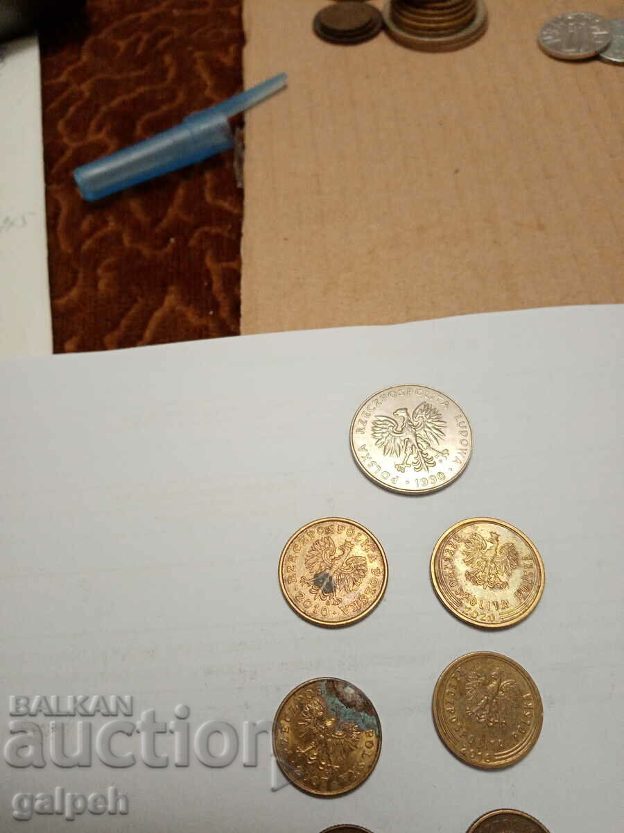 Delivery of LOT OF COINS - POLAND - 9 pcs. - BGN 1.5 Delivery of LOT OF COINS - POLAND - 9 pcs. - BGN 1.5