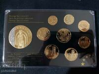 Gold trial Euro Set - Andorra 2014 + medal