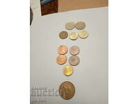 LOT OF COINS - TURKEY / ROMANIA - 11 pcs. - BGN 2