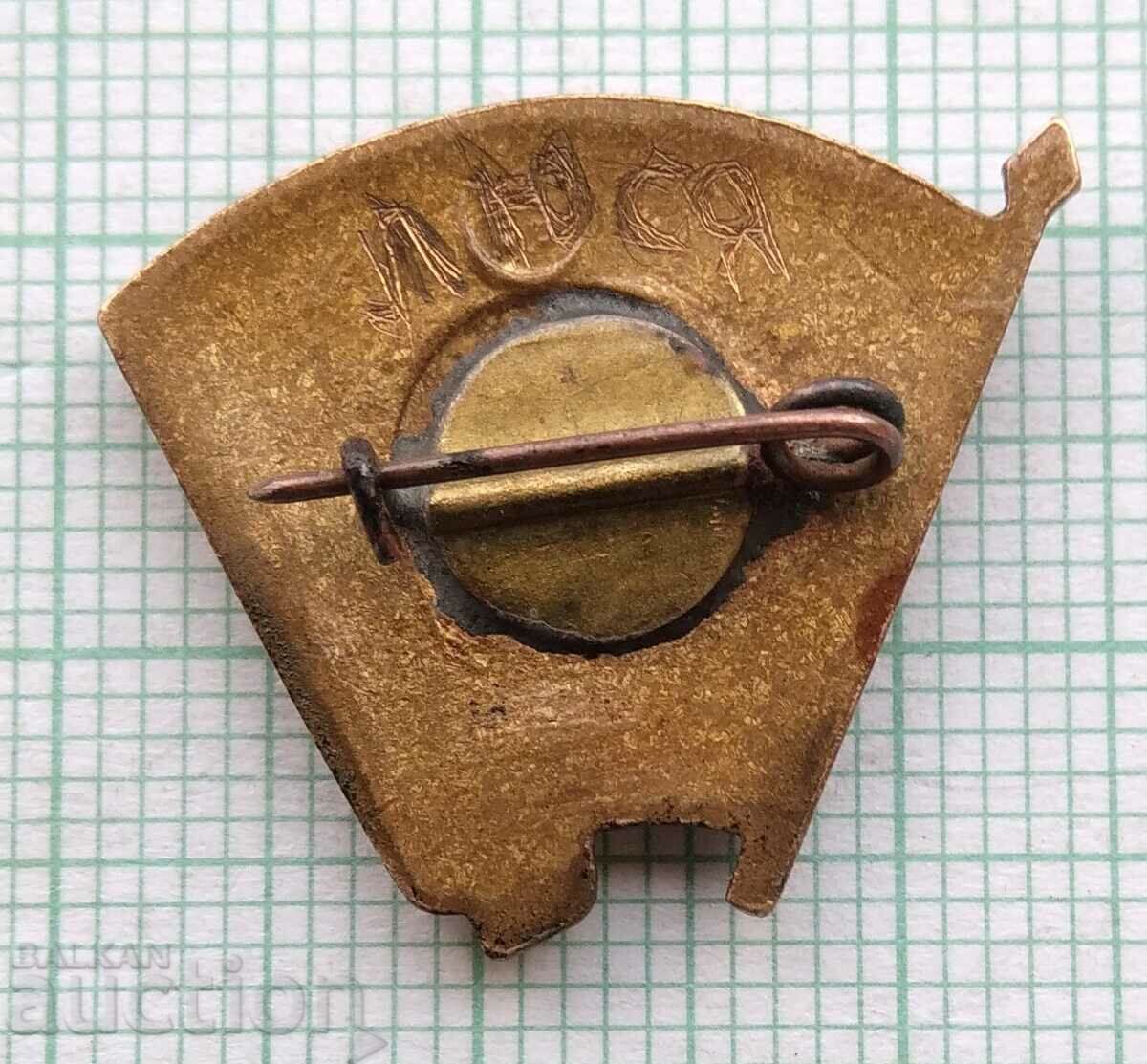 Delivery of 15092 Badge - VLKSM - bronze enamel Delivery of 15092 Badge - VLKSM - bronze enamel