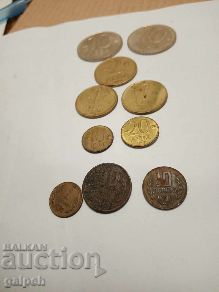 Auction LOT OF COINS - NRB / REPUBLIC OF BULGARIA - 10 pcs. - BGN 0.99 Auction LOT OF COINS - NRB / REPUBLIC OF BULGARIA - 10 pcs. - BGN 0.99