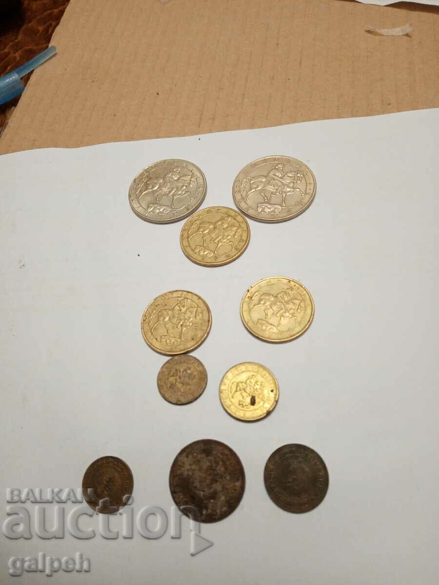 Livrarea LOT DE MONEDE - NRB / REPUBLICA BULGARIA - 10 buc. - 0,99 BGN