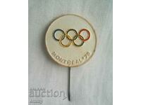Montreal 1976 Olympic Games Badge