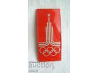 Insigna Jocurile Olimpice Moscova 1980