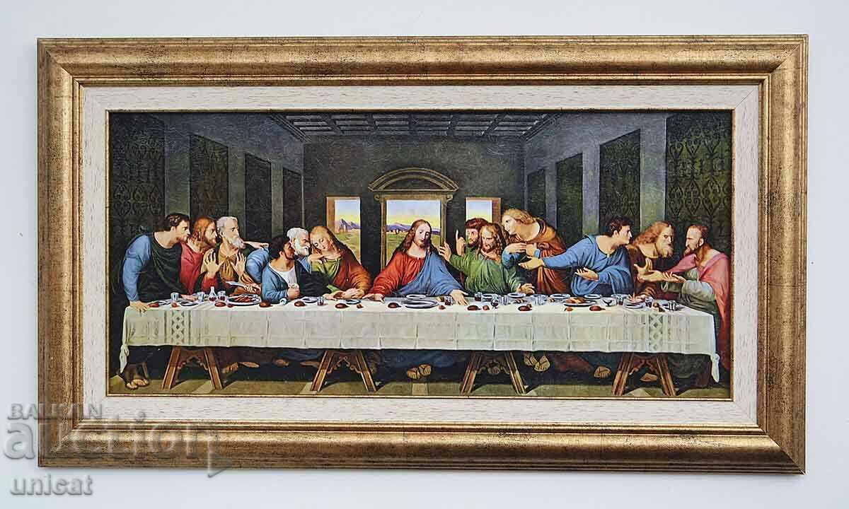 The Last Supper, Leonardo da Vinci, painting