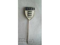 Football badge - BEAC / Athletic Budapest, Hungary