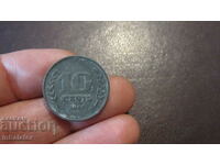 1941 10 cenți Olanda - zinc
