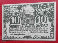 Banknote-Austria-G.Austria-Reid im Traunkreis-10 Heller 1920