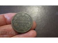 1863 10 centesimi - Italia
