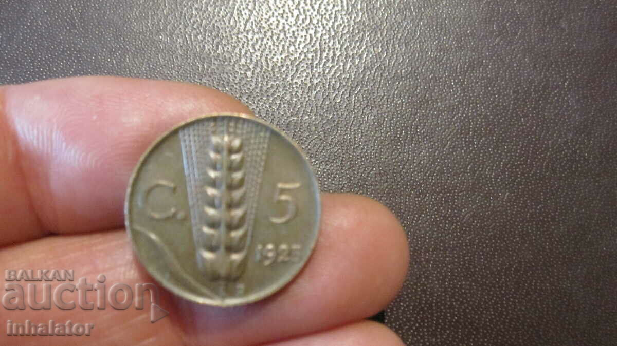 1923 5 centesimi - Ιταλία
