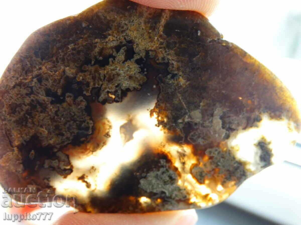 Delivery of 257 ct natural moss agate with carnelian Delivery of 257 ct natural moss agate with carnelian