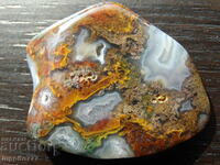 420 carat natural Orpheus agate with carnelian