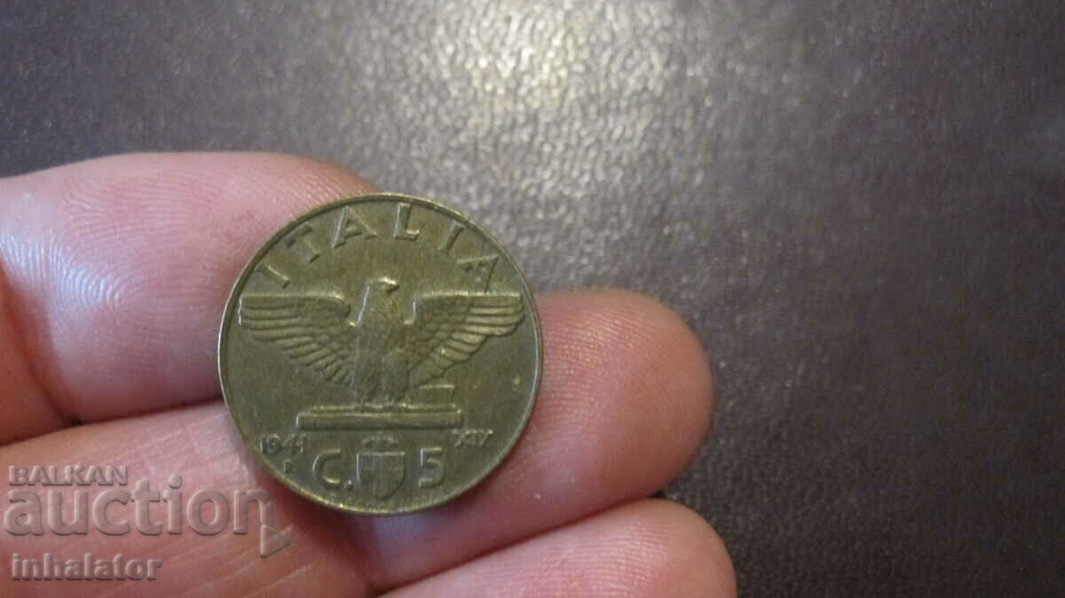 1941 5 centesimi /19/ - Ιταλία