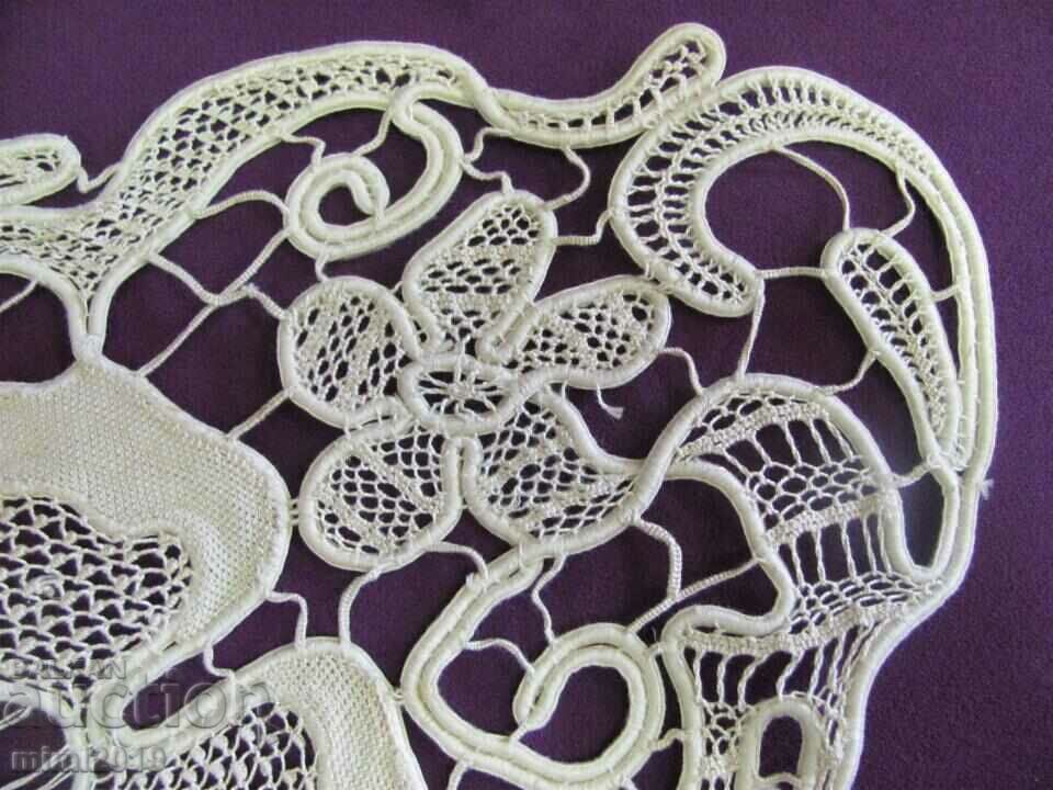 Pătură croșetată manual anilor 40, carouri - 5 Pătură croșetată manual anilor 40, carouri - 5