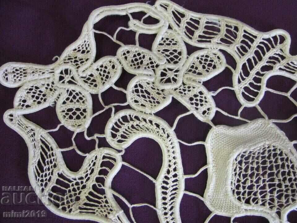 Pătură croșetată manual anilor 40, carouri - 6 Pătură croșetată manual anilor 40, carouri - 6