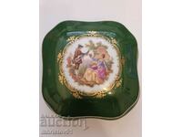 Hand painted Limoges porcelain box