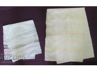 Χειροποίητες Πετσέτες Λαϊκής Τέχνης 19ου αιώνα 2 τεμ.