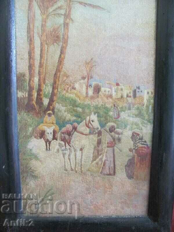 19th Century Handmade Tapestry, Rare Painting with price 250.00 BGN | € 127.82 19th Century Handmade Tapestry, Rare Painting with price 250.00 BGN | € 127.82