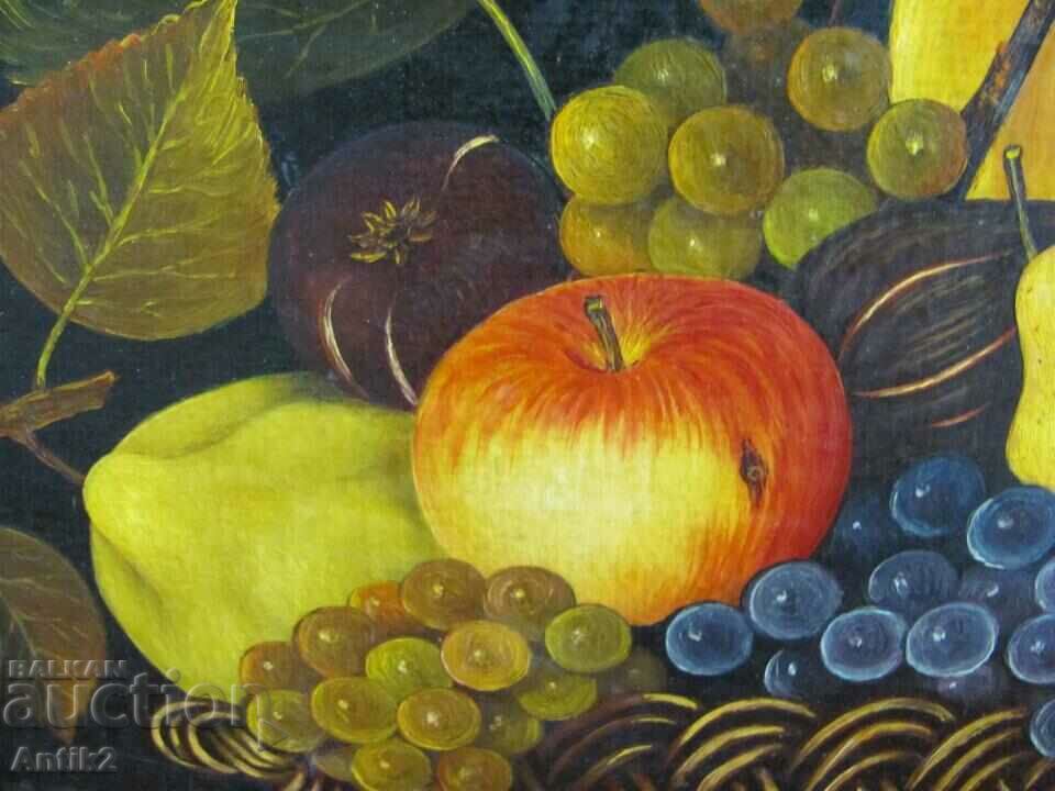 Delivery of Original Painting Still Life Signed 60x50 cm. Delivery of Original Painting Still Life Signed 60x50 cm.