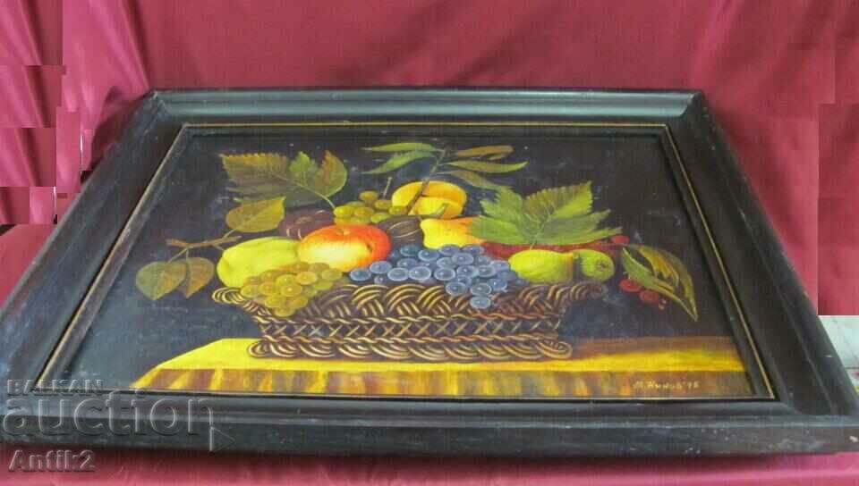 Original Painting Still Life Signed 60x50 cm. - 6 Original Painting Still Life Signed 60x50 cm. - 6