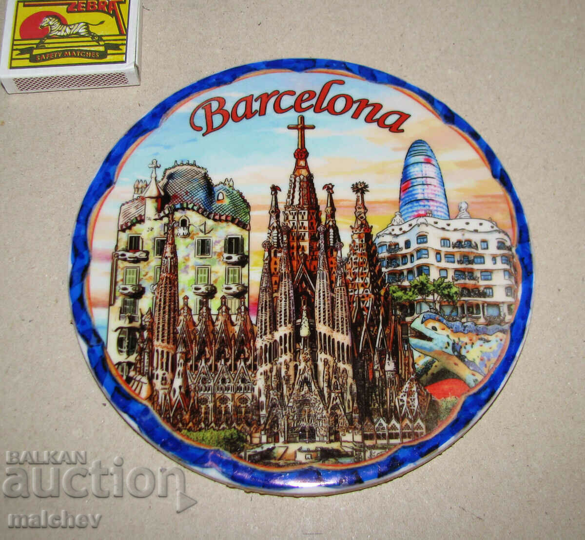 Plita ceramica 16 cm Barcelona conservata