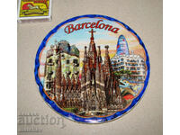 Ceramic hot plate 16 cm Barcelona preserved