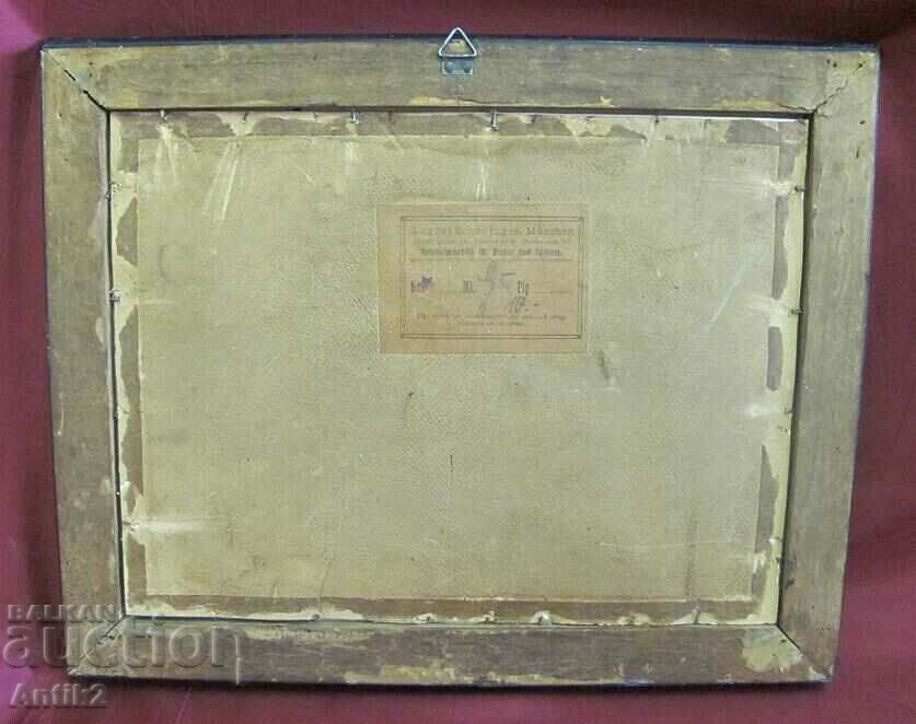 1919 Original Engraving Germany Marked - 6 1919 Original Engraving Germany Marked - 6