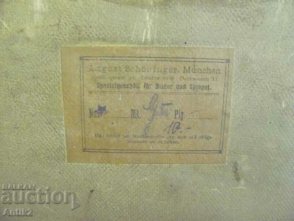 1919 Original Engraving Germany Marked - 7 1919 Original Engraving Germany Marked - 7