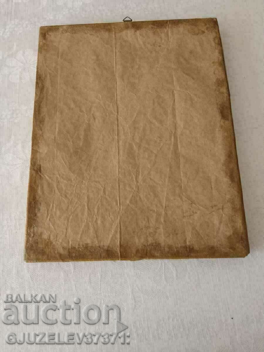 Delivery of a beautiful landscape picture painted on the inside of a stick Delivery of a beautiful landscape picture painted on the inside of a stick