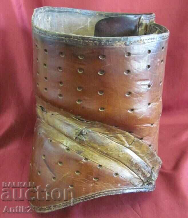 19th Century Medical Leather Corset - 6 19th Century Medical Leather Corset - 6