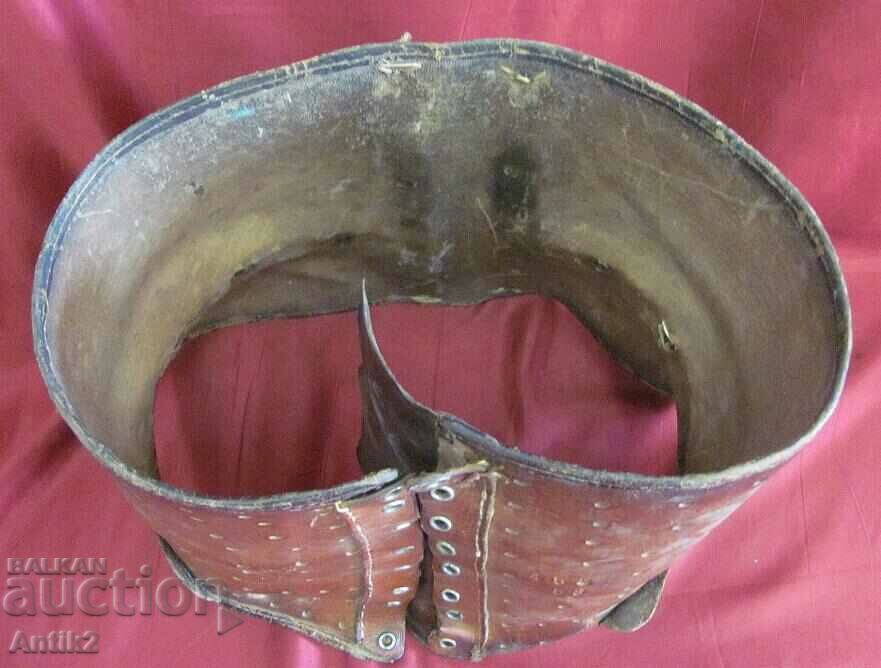 19th Century Medical Leather Corset - 7 19th Century Medical Leather Corset - 7