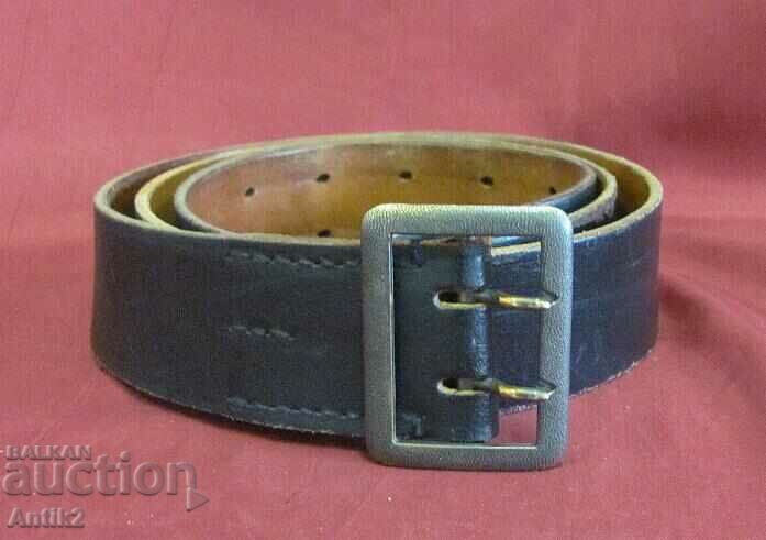 Auction WWII Officer Leather Belt Germany Auction WWII Officer Leather Belt Germany