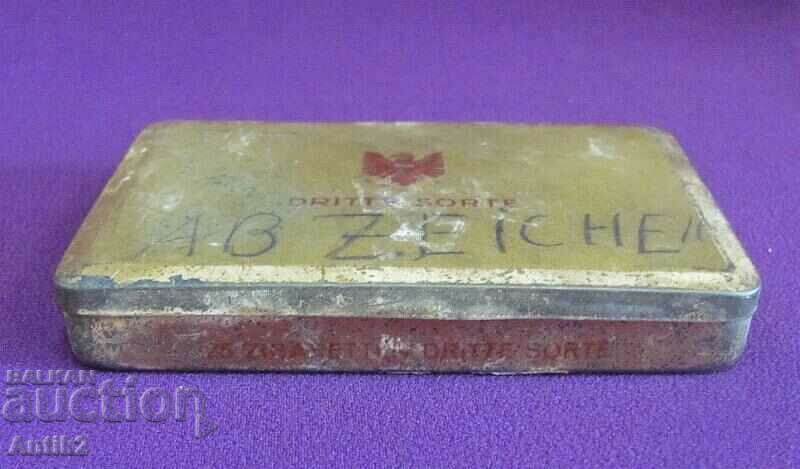 Cutie metalică pentru țigări din al doilea război mondial Germania - 5