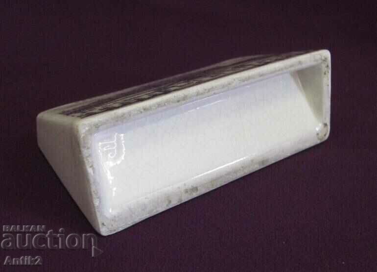 18th century Porcelain Letter Box rare - 7 18th century Porcelain Letter Box rare - 7