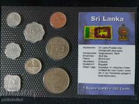 Complete set - Sri Lanka 1978 - 2006, 8 coins