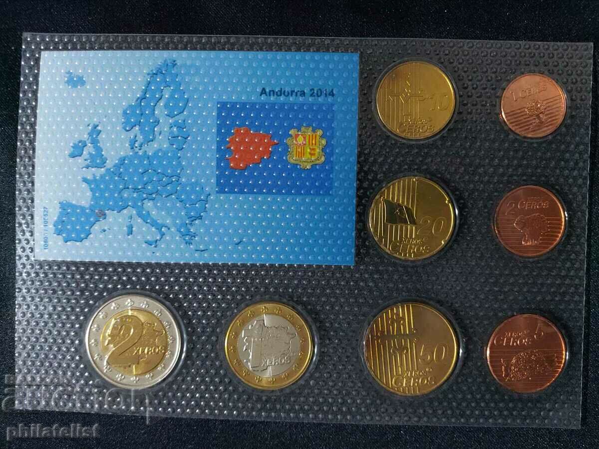 Trial Euro set - Andorra 2014 of 8 coins with price 22.00 BGN | € 11.25 Trial Euro set - Andorra 2014 of 8 coins with price 22.00 BGN | € 11.25