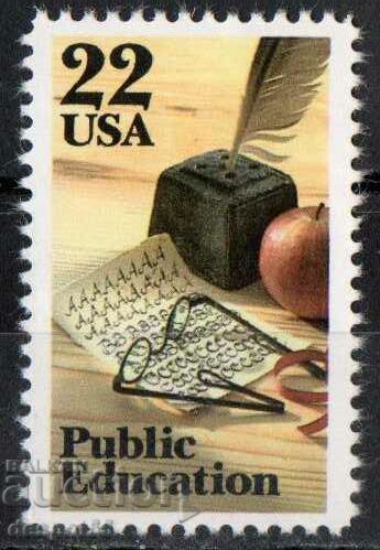 1985. USA. Public education.