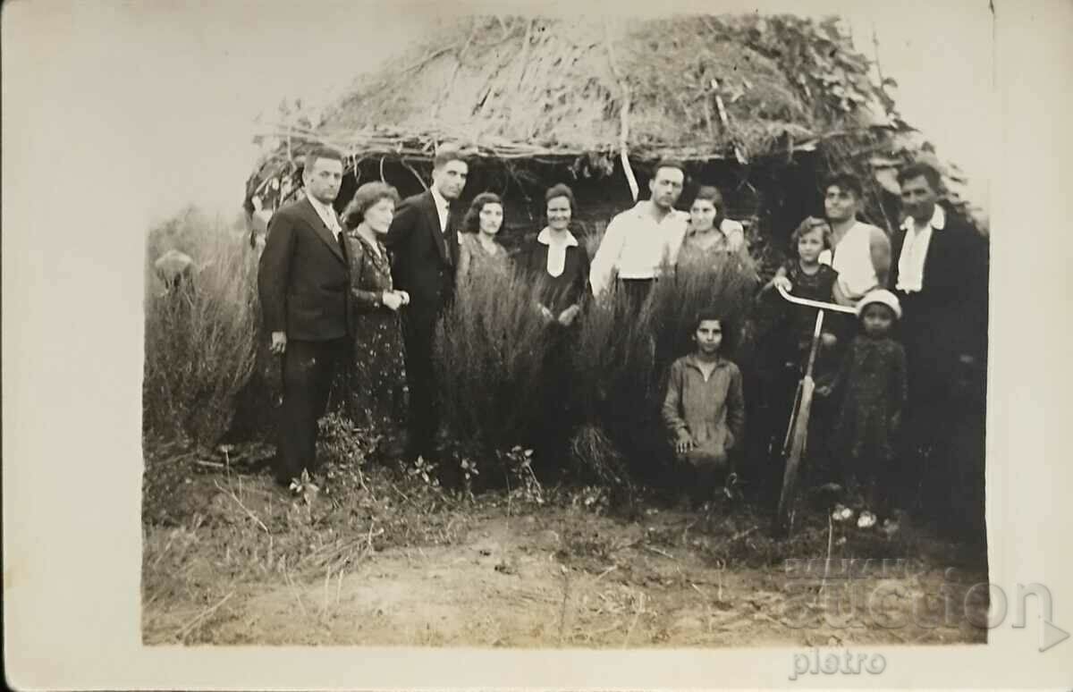 Βασίλειο της Βουλγαρίας. 1932 Παλιά οικογενειακή φωτογραφία.